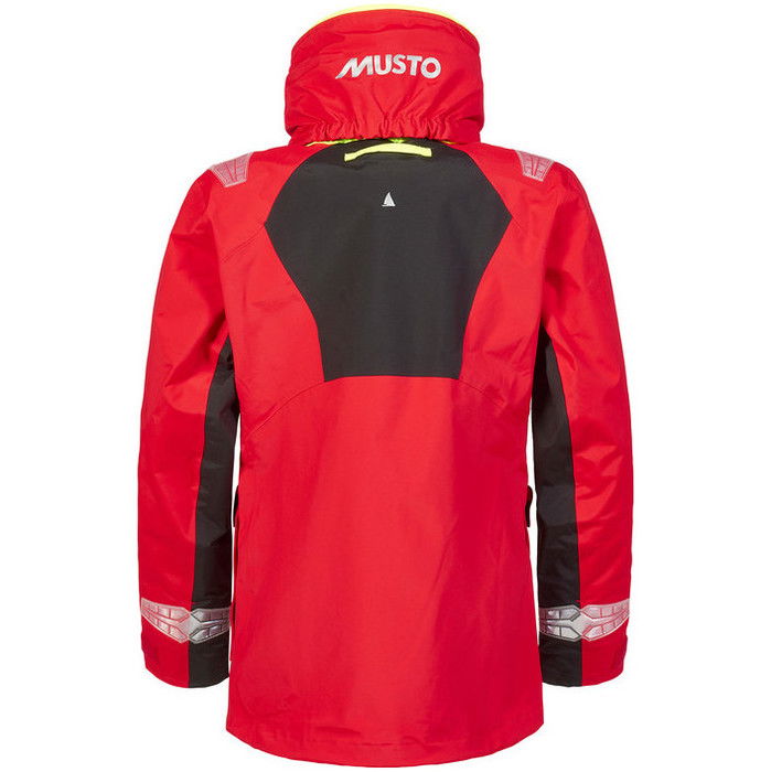 2024 Musto Frauen BR2 Offshore Sailing Jacket & Trouser 2.0 Combi Set 4054182085 - Red